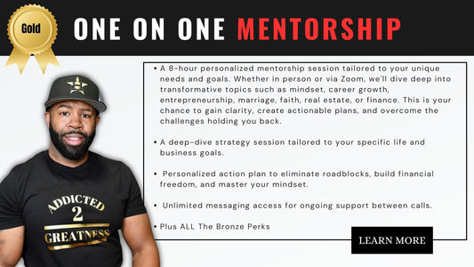 Gold Level 1 on 1 Mentorship